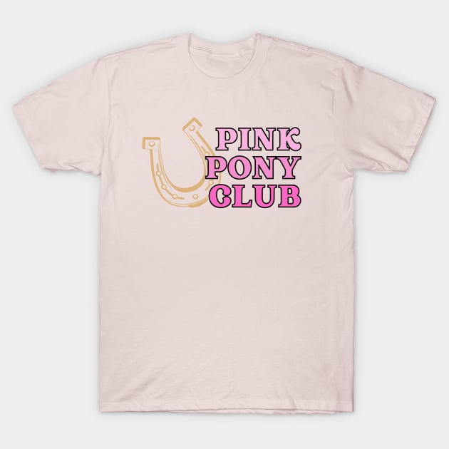 Pink Pony T-Shirt by Likeable Design